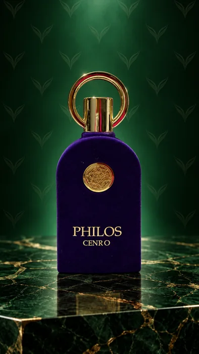 Frasco do perfume Philos Centro
