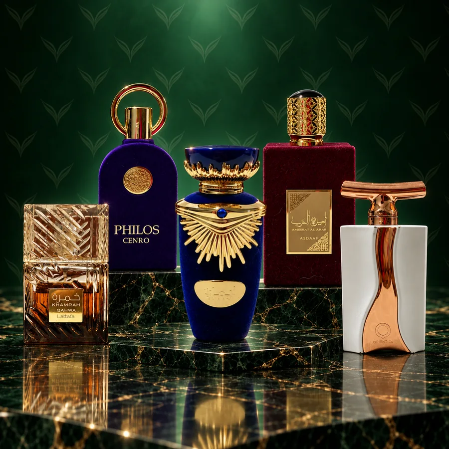 Cinco perfumes do primeiro prêmio