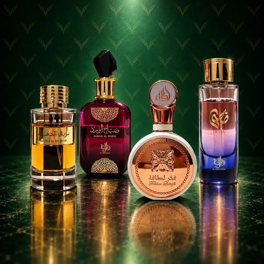 Quatro perfumes do segundo prêmio